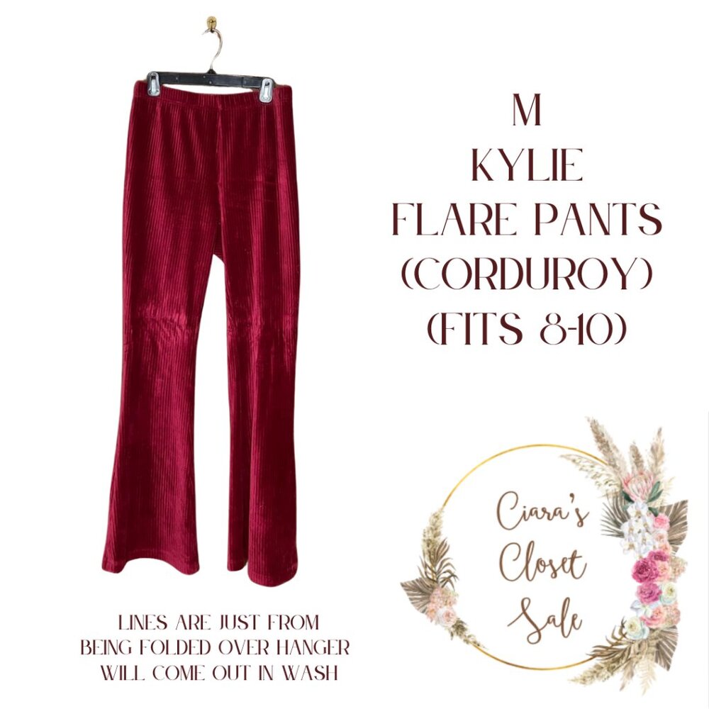 LuLaRoe Corduroy Kylie Flare Pant
